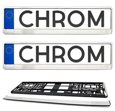 2Stk SET Kennzeichenhalter