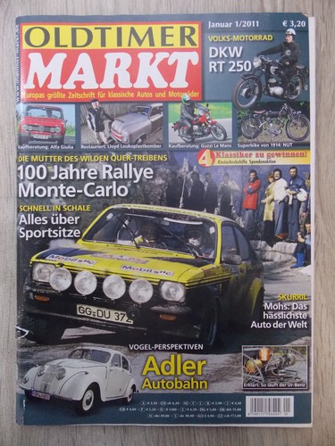 Oldtimer markt januar 2011 - oldtimer,