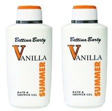 Bettina Barty Vanilla Summer Bath & Shower Gel 2 x 500 ml Sommerduft 