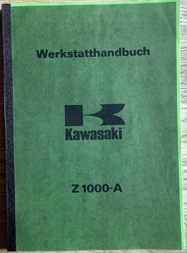 Werkstatthandbuch kawasaki - werkstatthandbuch, z