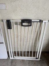 Geuther Türschutzgitter,EasyLock,Montage Ohne Bohren,weis,68cm