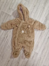 Winteranzug Baby Overall Baby 68 Teddyjacke Bärenfell Teddyfell