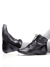 Schuhe Damen Stiefel Stiefelette Leder RV 5,5 39 6,5 40 7,5 41