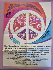 Poster Plakat 50 Jahre Burg Herzberg Festival 2018 / Bröselmaschine, Kettcar