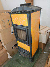 Kaminofen Castelmonte futura03, Farbe Senf, 6,0 kW, nach DIN 18 891