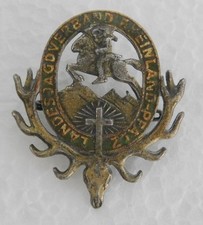 Altes Abzeichen Nadel Landesjagdverband Rheinland Pfalz H. Mannheim 4,7x4cm