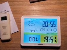 Kalawen PT20A RCC Wetterstation Mit Aussensensor