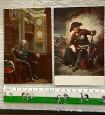 2 Postkarten Friedrich der Große/ nach Kollin / Museum Breslau 1940er  Jahre