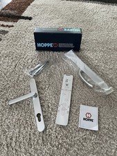 Hoppe Türdrücker Tokyo Langschild WE Alu natur F1 Wechselgarnitur Türbeschlag