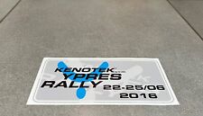 AUFKLEBER RALLYE BELGIEN BELGIAN RALLY YPERN IEPER KENOTEK 22-25/06/2016 SELTEN