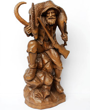 Große Holz Skulptur Figur