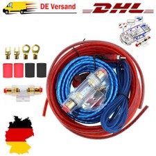 4.5m AWG-8 Verstärker Endstufen-Subwoofer-Set Kabel PKW Car-Hifi Chinch