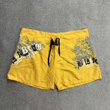 BILLABONG Herren Badehose Badeshorts Gr. 38 Beach Board Shorts Logo 27212 Gelb