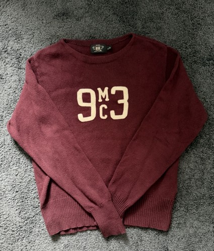 Rrl double burgundy knit - rrl,
