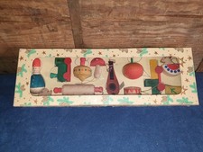 DDR Baumbehang Weihnachtsbaumschmuck Holz Seiffen Christbaum Erzgebirge