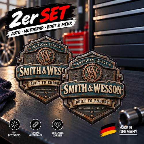 Smith wesson aufkleber - wesson,