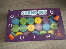 Stempelset Alphabet 26 tlg