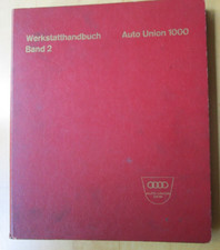 Werkstatthandbuch Auto Union 1000 Band 2 im Ordner