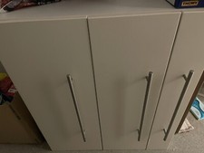 1 Ikea Metod - Küchenunterschränke in weiß mit Veddinge Fronten/Beschläg in weiß