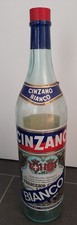 Cinzano Bianco Wermut Magnum Flasche 3 Liter leer ca. 70er Jahre