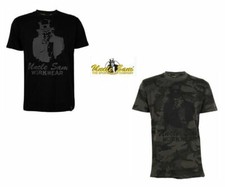 UNCLE SAM Arbeitsshirt T-Shirt Herren T-Shirt Arbeitskleidung Work Wear SALE