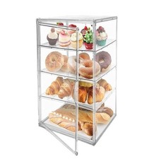 Bäckerei-Vitrine mit Deckel-Kuchenständer für kommerzielles Keksbankett