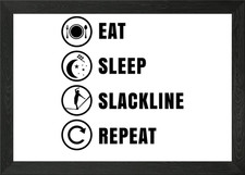 Eat sleep slackline - sleep,
