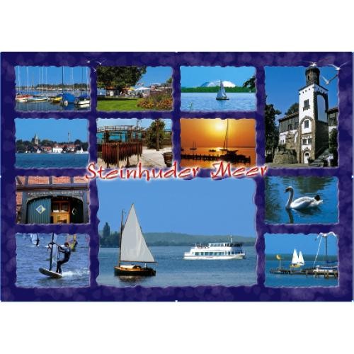 Steinhuder meer postkarte - meer, 12