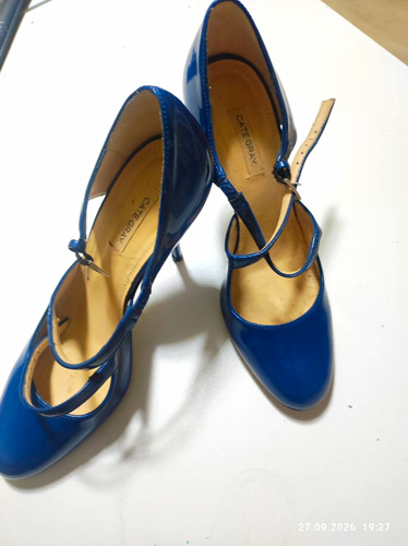Cate gray damen pumps blau - gray,