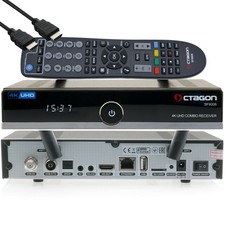►OCTAGON SF8008 4K UHD E2 DVB-S2X & DVB-C/T2 Linux Combo Receiver USB WLAN♻️