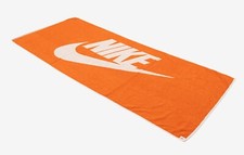 Nike Club Pool Handtuch Sport Orange Baumwolle Fitness Laufen Fitnessstudio H...
