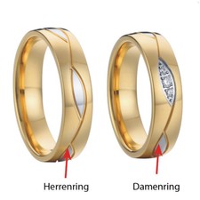 Edelstahl Trauring Ehering