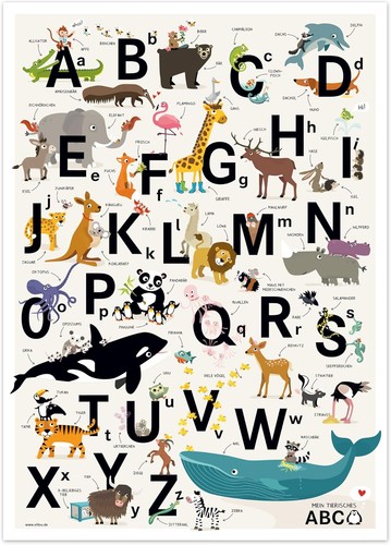 Viilou poster abc - poster,
