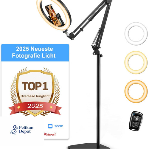 Led ringlicht mit stativ - led,