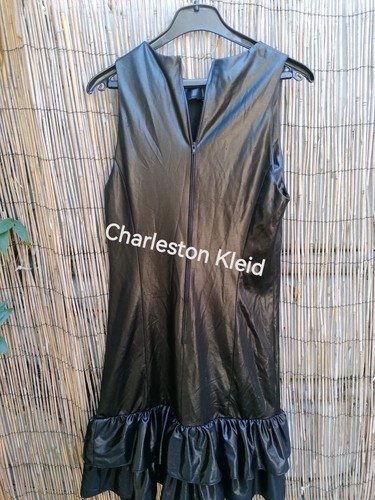Schickes kunstleder kleid - schickes,