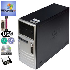 INDUSTRIELLER WINDOWS XP COMPUTER RS-232 LPT USB LAN PS/2 DVD-ROM FLOPPY M1253