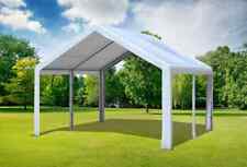 Partyzelt 4x4 Weiss PE Festzelt Pavillon wasserdicht Profi-Qualität Modular