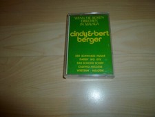 Musik Kassette MC - Cindy & Bert Berger - Wenn die Rosen erblühen in Malaga
