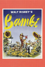✪ BAMBI International Re-release, Disney FILM-POSTKARTE/ANSICHTSKARTE NEU
