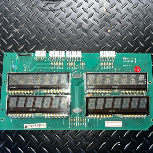 Data east flipper display - data,