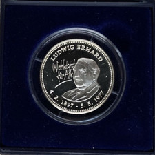 Medaille aus Silber Ludwig