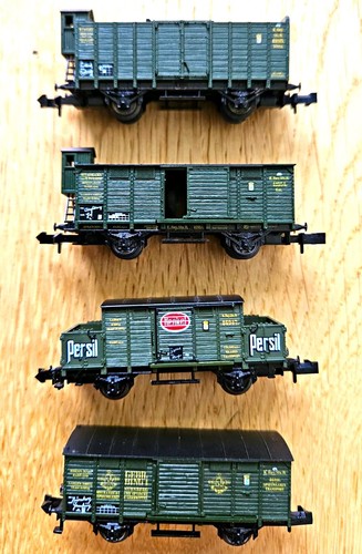 Minitrix güterwagen set - minitrix,,