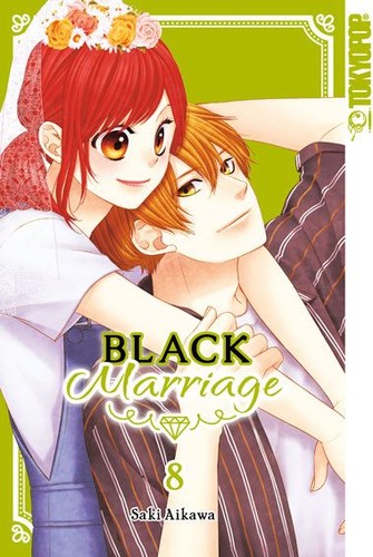 Black marriage band - marriage, 8