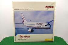 Herpa AIR-BERLIN Fly Euro Shuttle Airbus A320 Reg.DABDA No.561471 1:400 OVP