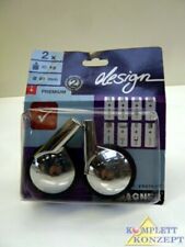 WAGNER design 01 0072 02 Rollen Räder Möbelrollen 30kg 2Stück 60mmØ