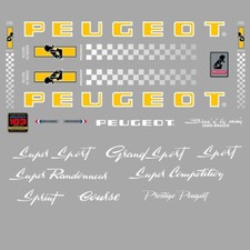 Peugeot PX10, PY10 Fahrrad Aufkleber - Decals - Transfers - N.0355