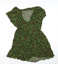 REWOEN Damen Skaterkleid grün