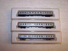 Konvolut 3 Märklin Mini Club 8716 8717 8718 Spur Z Silberlinge Personenwagen OVP