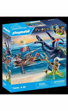 PLAYMOBIL Pirates 71419  Kampf gegen den Riesenoktopus Boot 2 Figuren Krake NEU