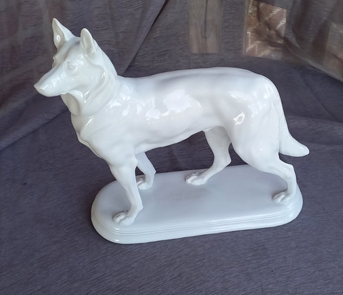 Antik deutscher schäferhund - deutscher,